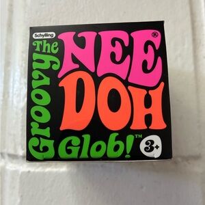 NWT Schylling NeeDoh “The Groovy Glob!” Neon Box - purple color squishie